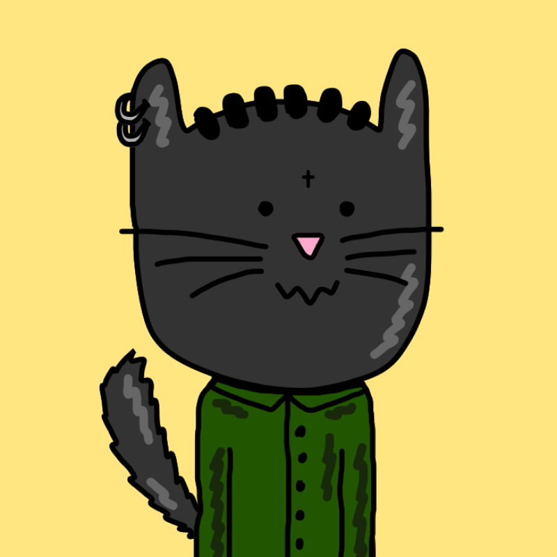 Janky Cats FX #100 static token preview