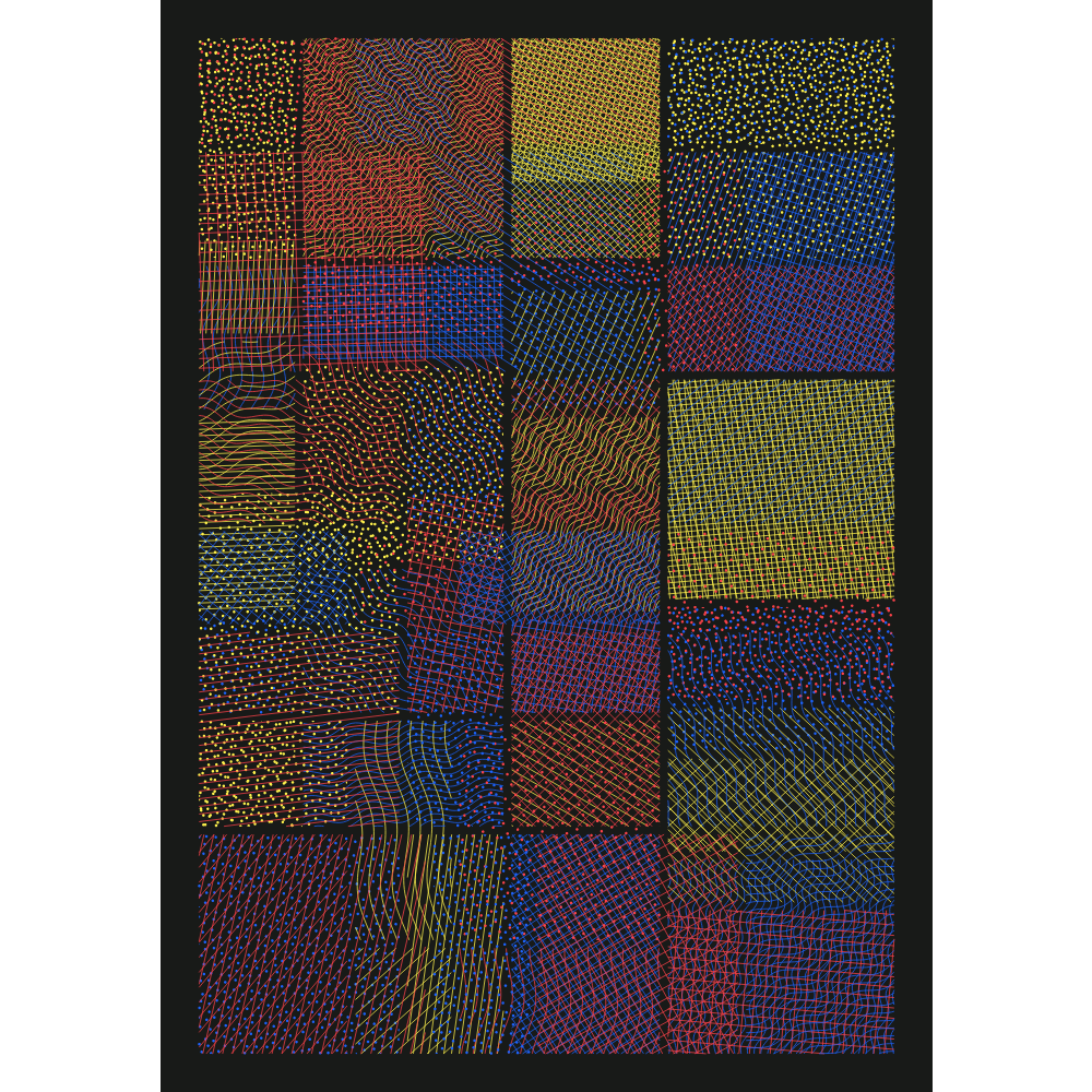 Pattern Grid Chaos #60 static NFT preview