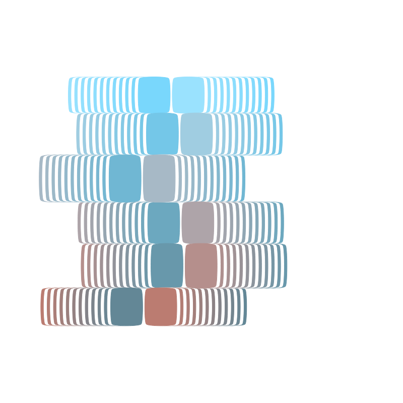 Reflection of Stripes 001 #134 static token preview