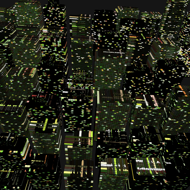 Night city glow #76 static NFT preview