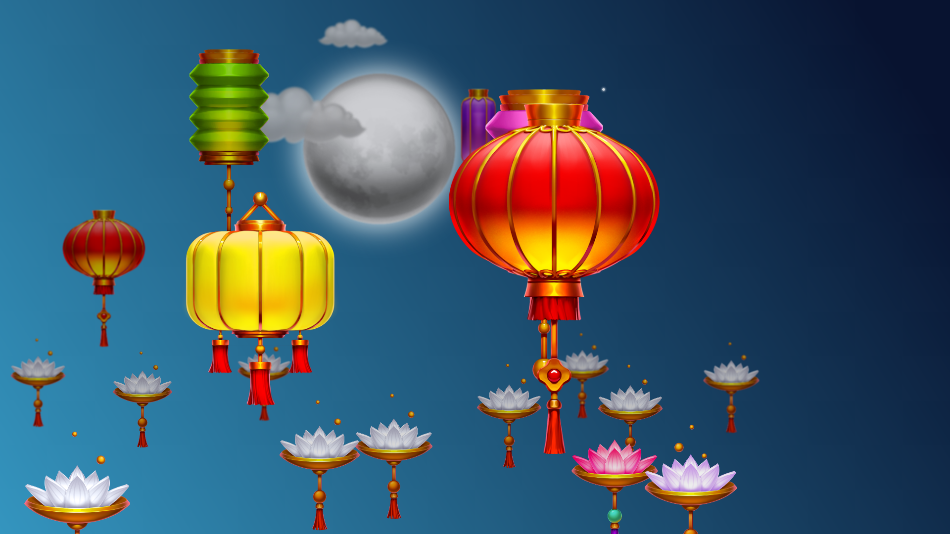 Mooncakes: Happy Mid Autumn Festival 2022 #3046 static NFT preview