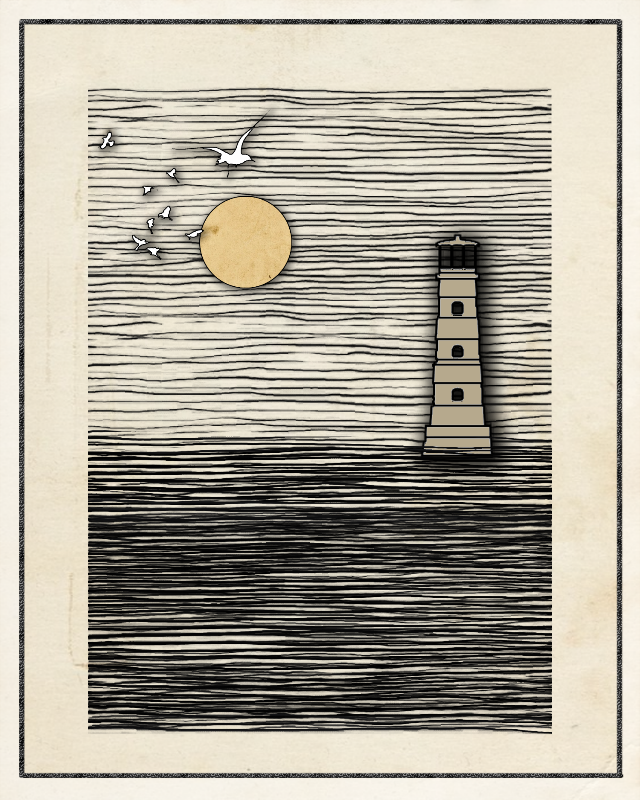 To the sea #31 static NFT preview