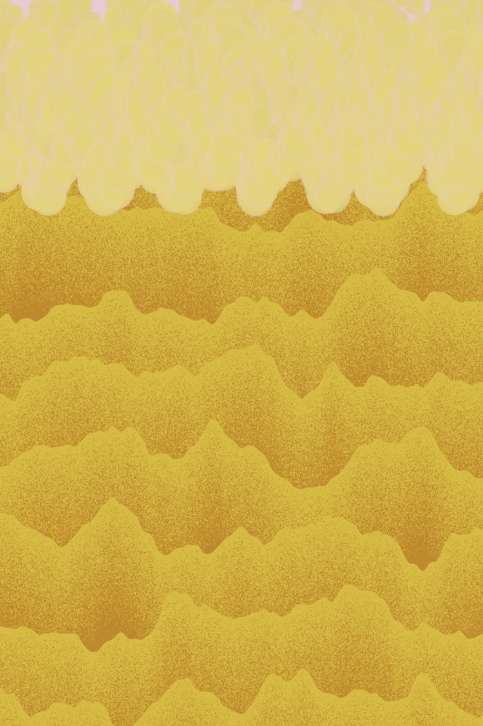 Clouds over the Mountains #69 static NFT preview