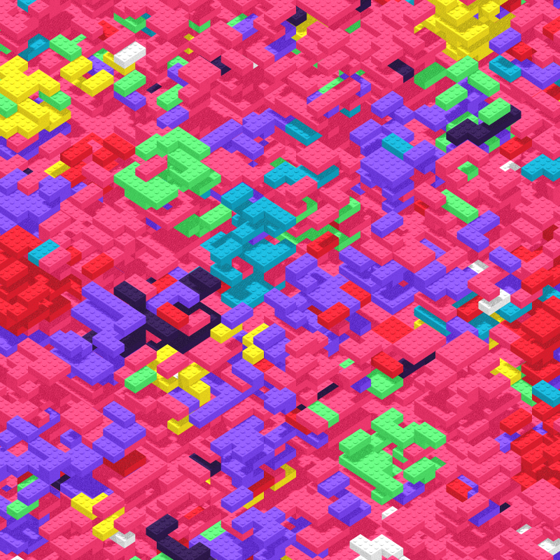 The Bricks I #118 static NFT preview