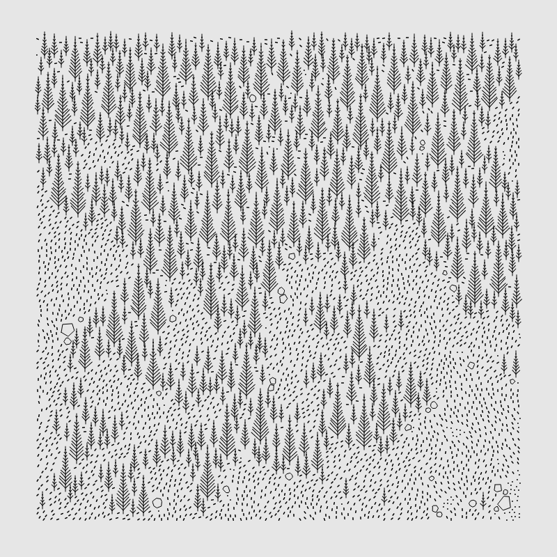 Sierras #35 static NFT preview