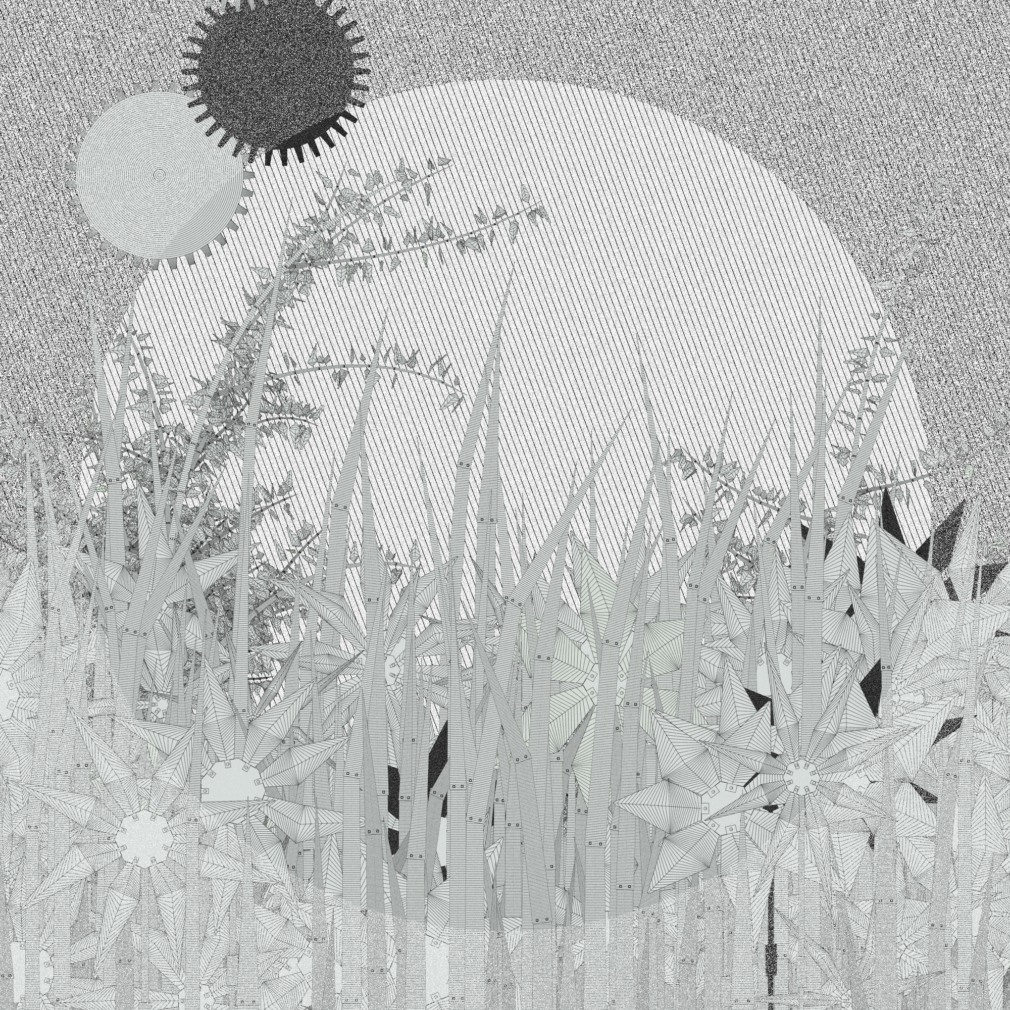 Mecha-Gardens #458 static NFT preview