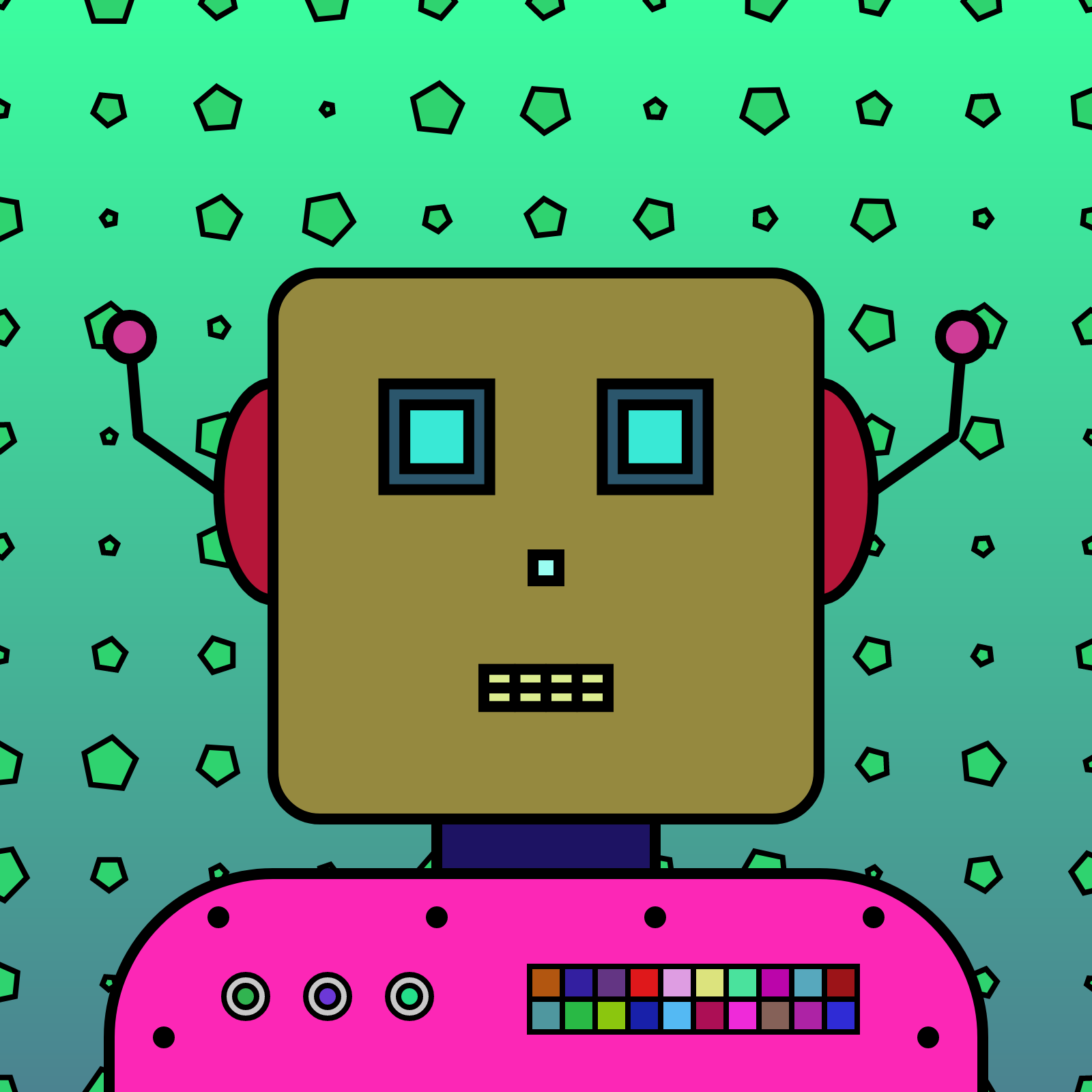 Geobot #94 static NFT preview