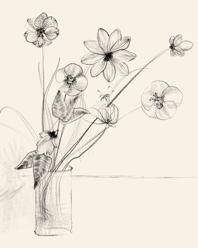 Bouquet numérique #144 static NFT preview