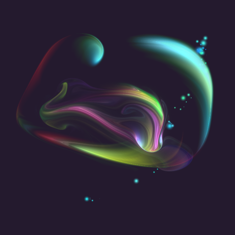 Z Fluid Interference #106 static NFT preview