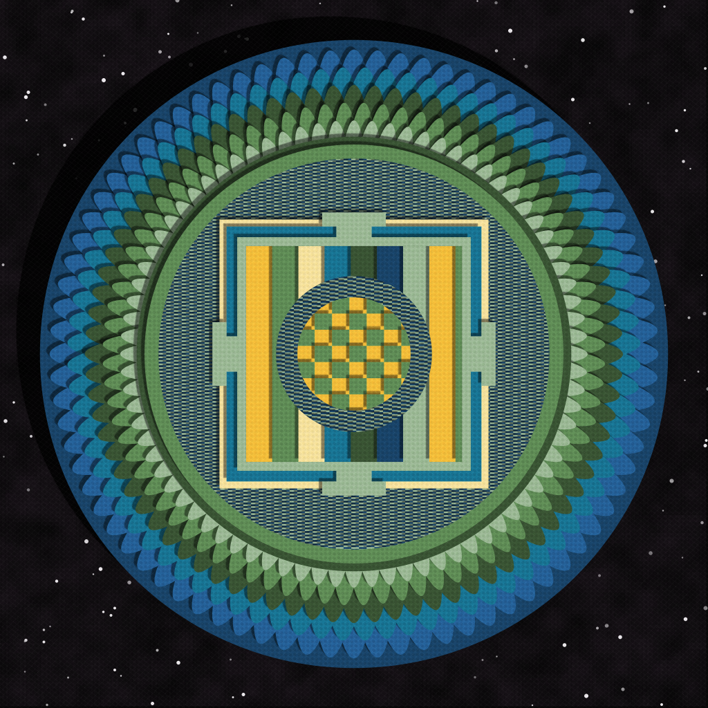 Paper Mandala #150 static token preview