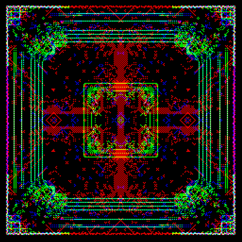 octomatonRGB #352 static NFT preview