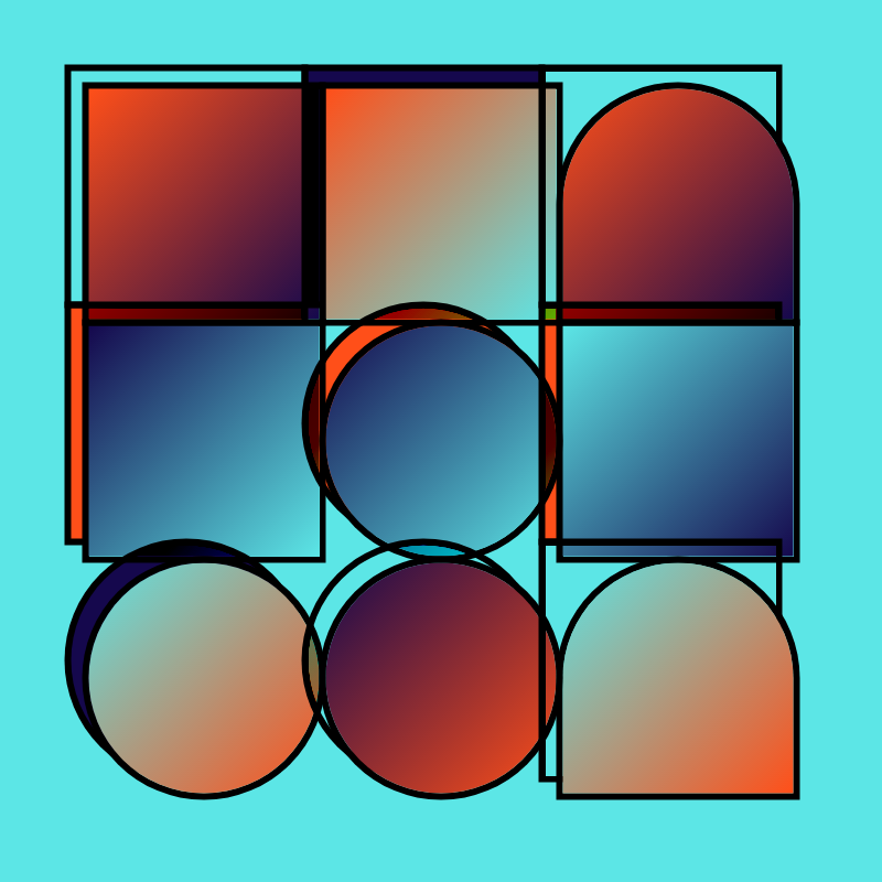 Zürich Stations Grid III #47 static NFT preview