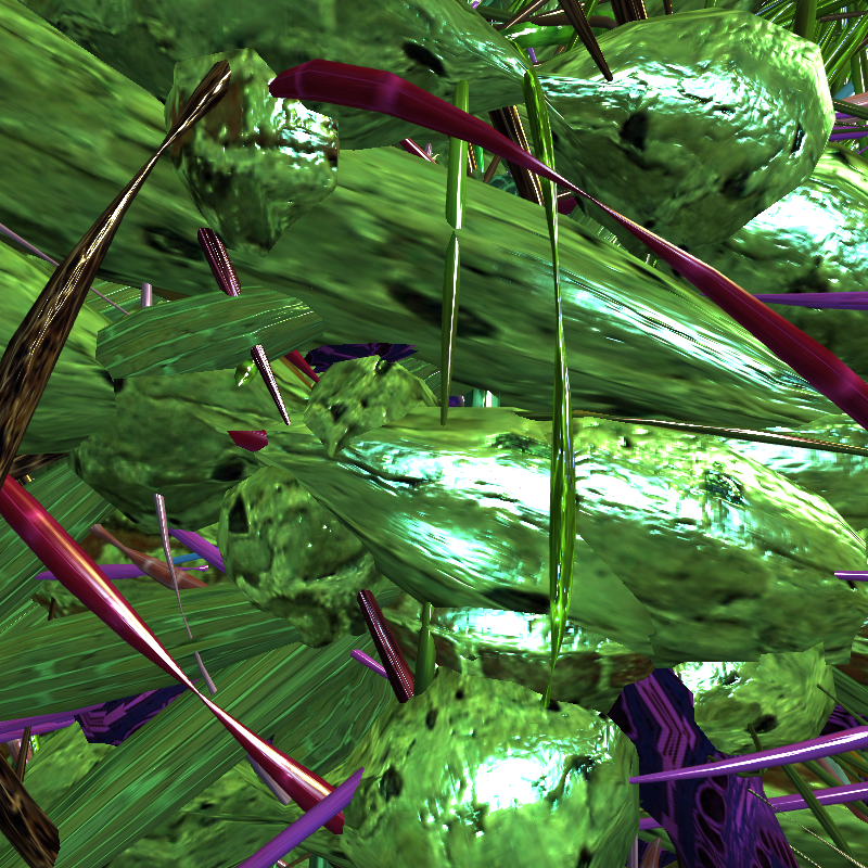 Prismatic Thickets #305 static NFT preview