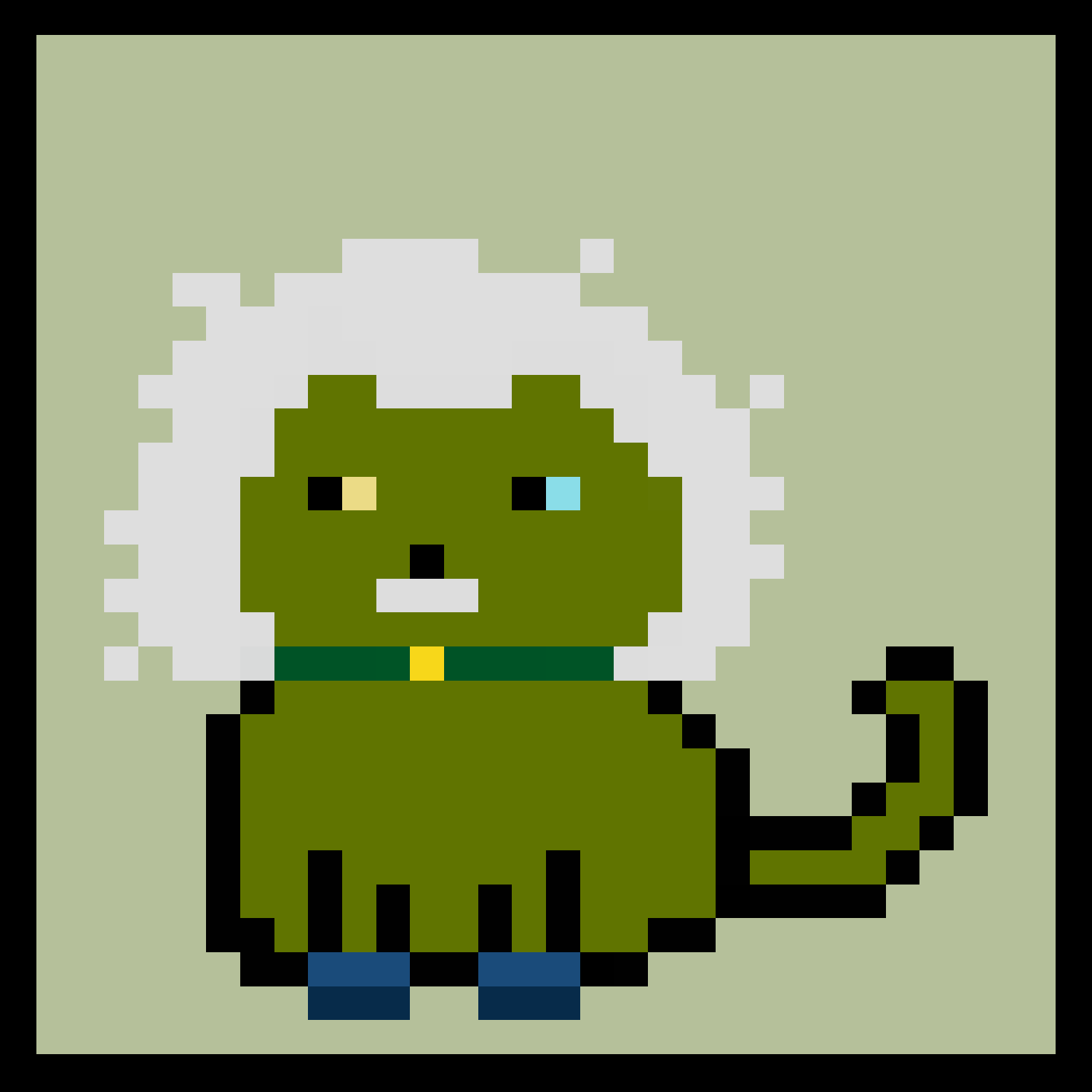 Lazy Kitties #740 static token preview