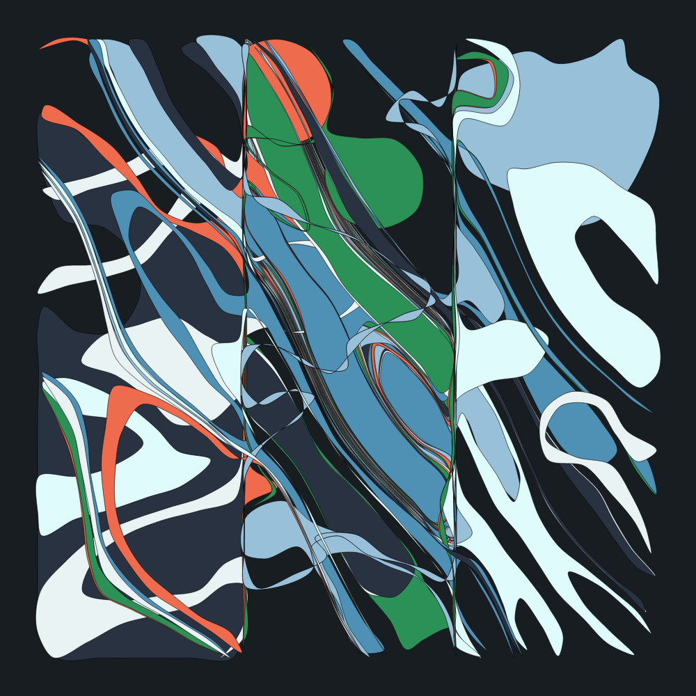 Geometric colorful shapes 3 #8 static token preview