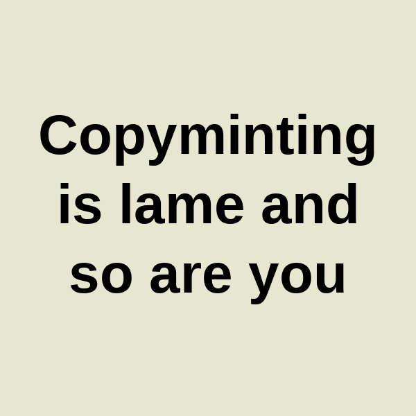 Copyminter Catharsis #545 static NFT preview