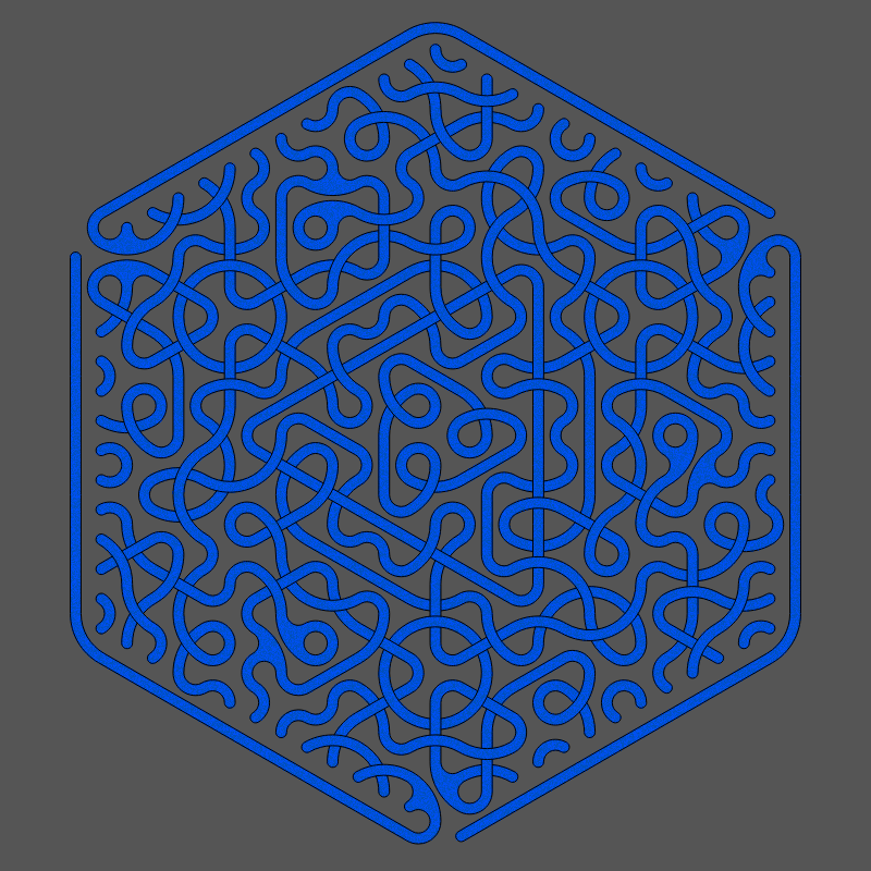 Threefold Symmetry - Dark Variations #370 static token preview