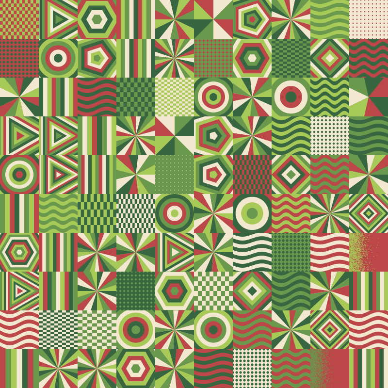 Pattern Paradise #1 static NFT preview