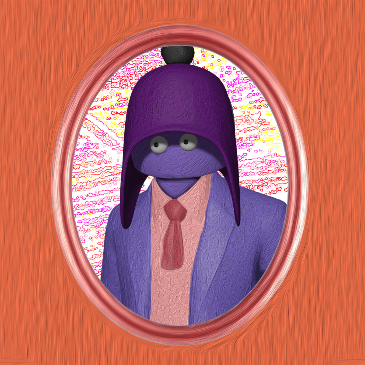 Portrait Bois #80 static NFT preview