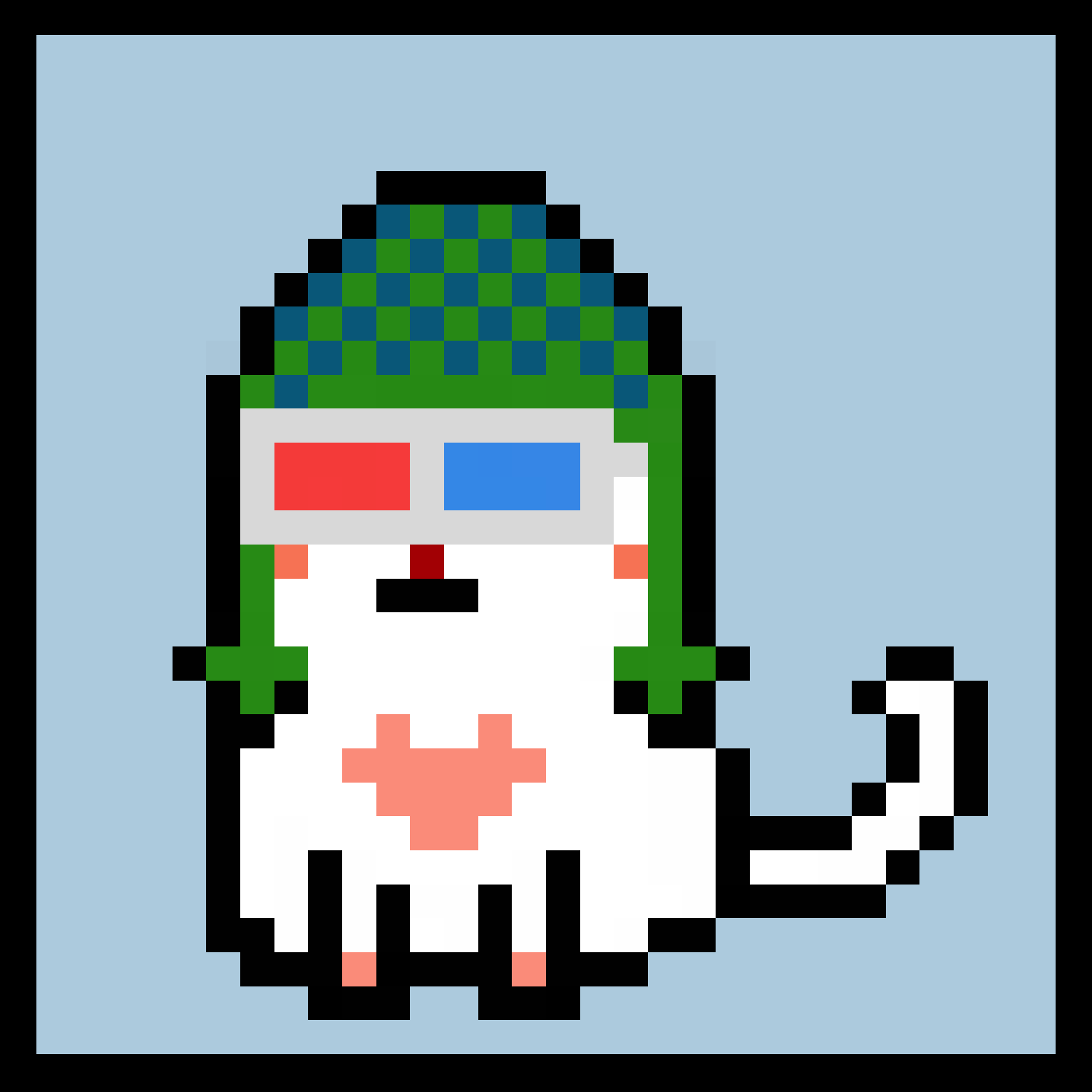 Lazy Kitties #689 static token preview
