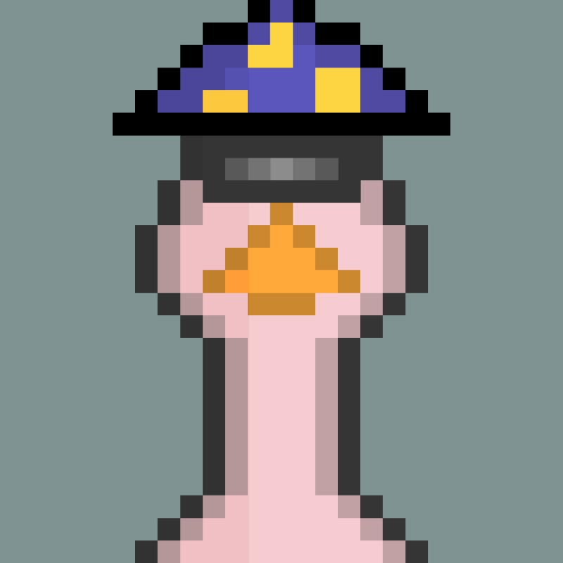Morixels Goose #929 static NFT preview