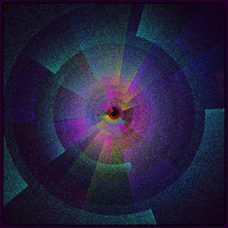 Mapped Orbits for Unbound Electrons #98 static NFT preview