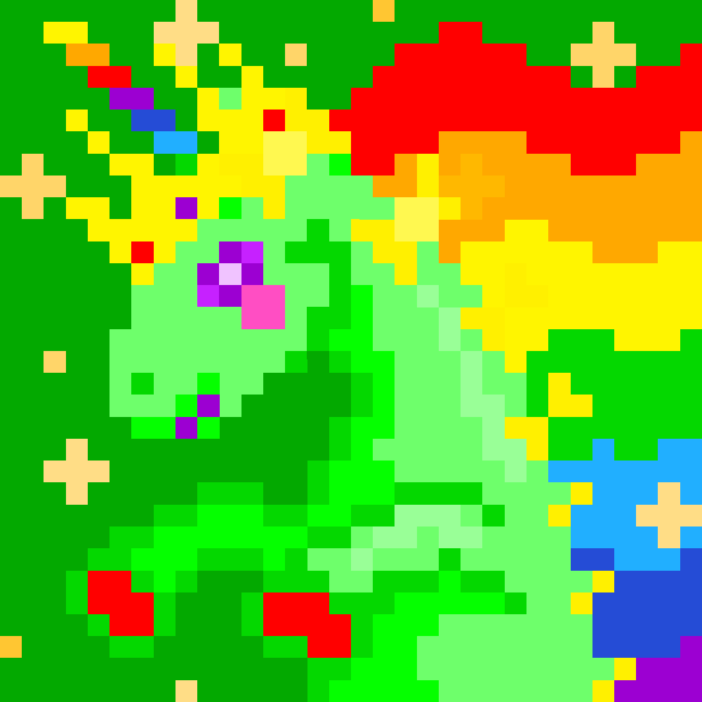 Unicorn #7568 static NFT preview