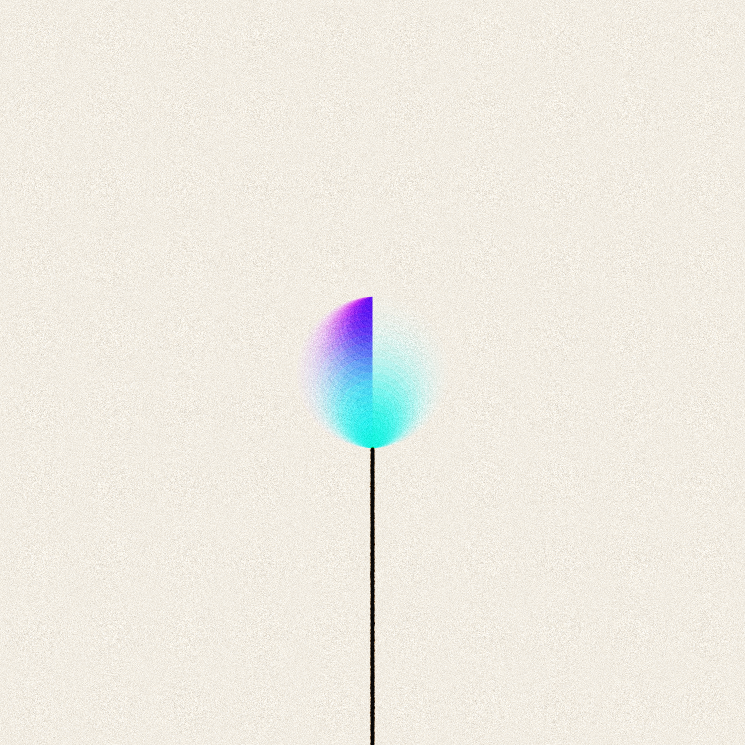 Fx(hash) Generative Birthday Candle #45 static token preview