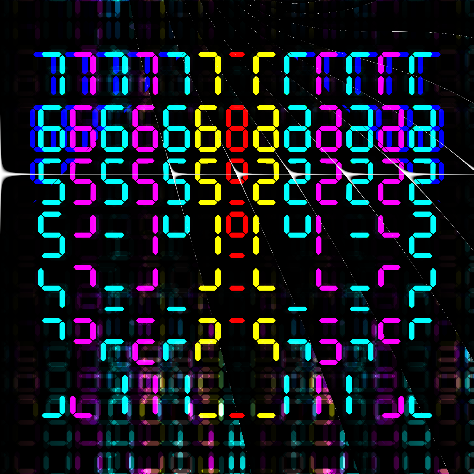 Digits #490 static NFT preview