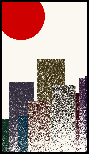 "Urbanization" #62 static NFT preview