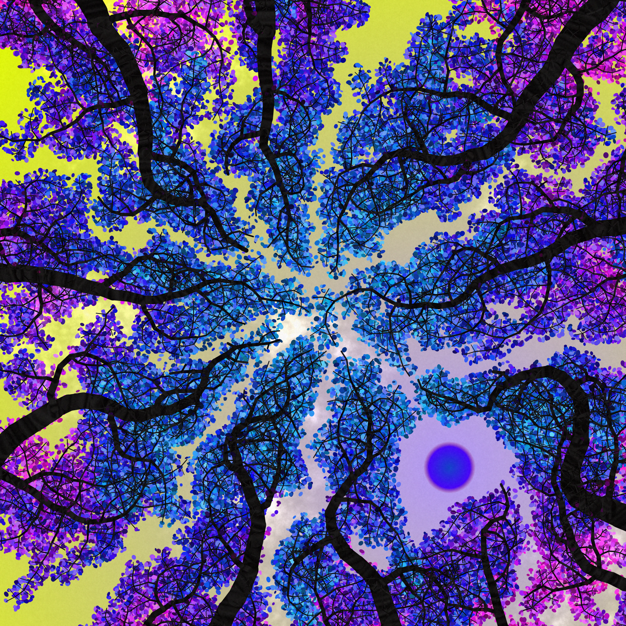 Tree Skyness #67 static NFT preview