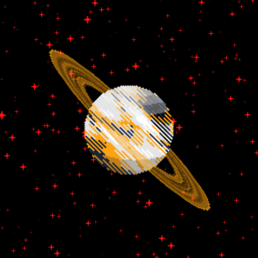 Pixel Planets #65 static NFT preview