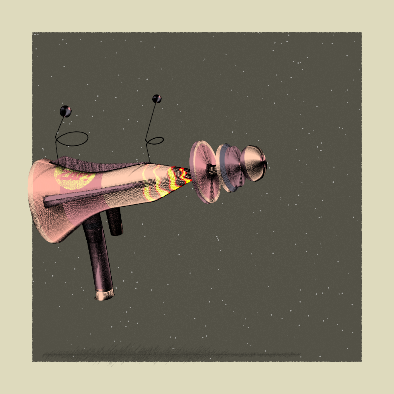 Galactic Pistol #39 static NFT preview