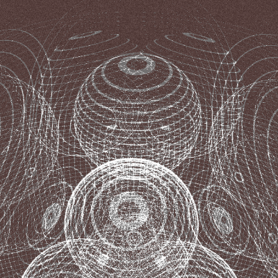 Wireframed #39 static NFT preview