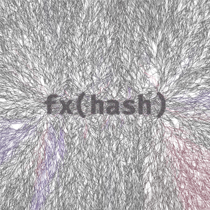 FXHASH Generative Logo #575 static token preview