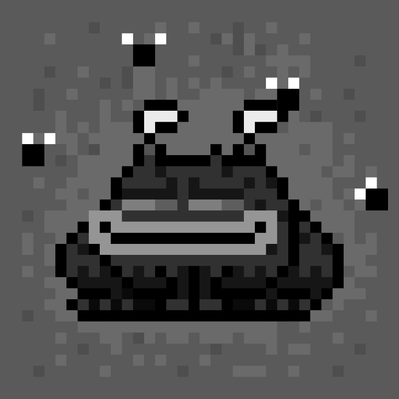 fx(Toadz) monochrome #25 static token preview