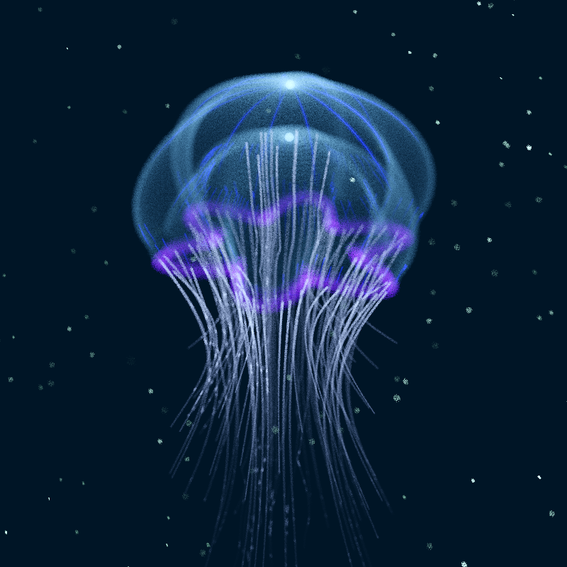 Creatures of the Deep #1 - The Jellyfish #15 static token preview