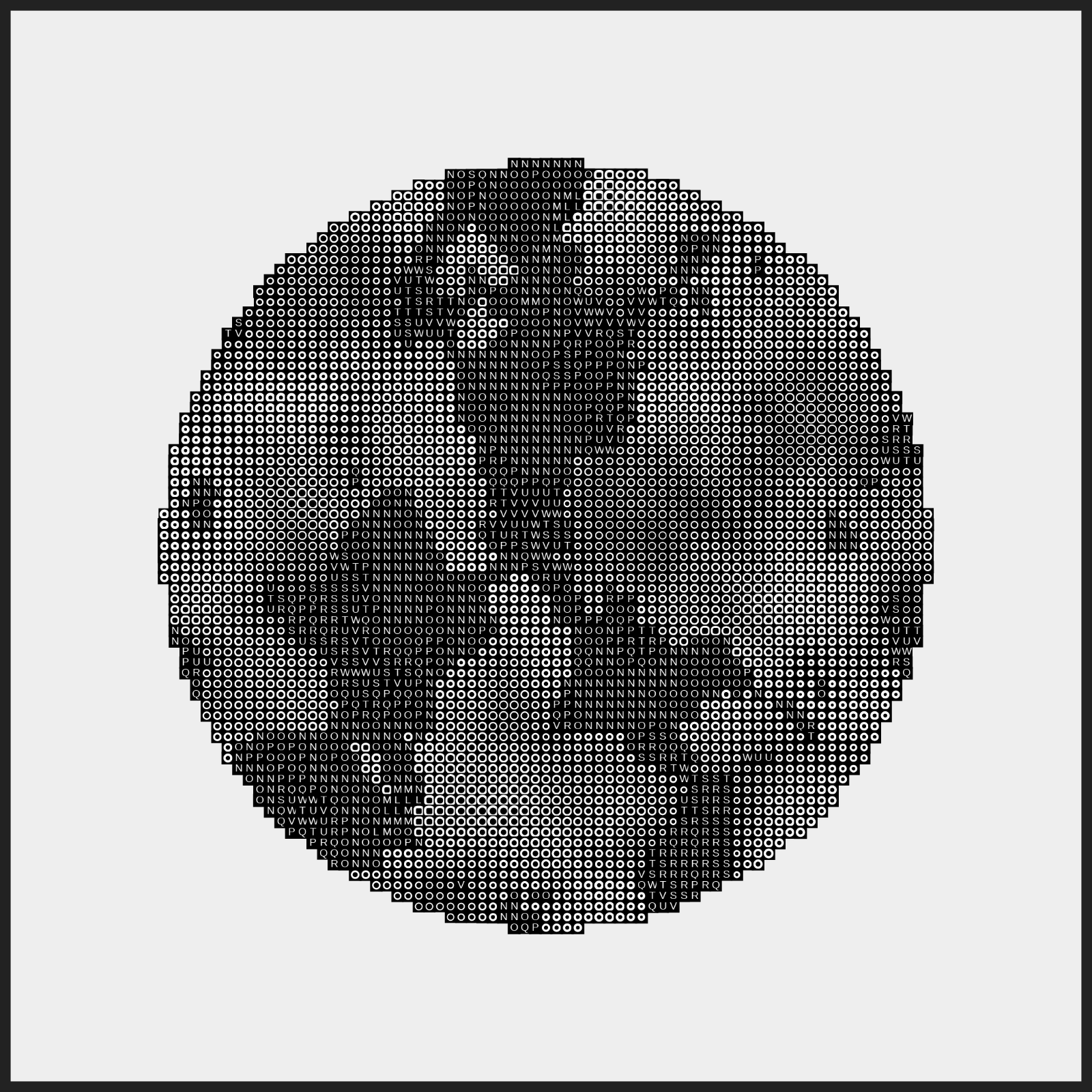 Mapa Mundi [ascii] #108 static NFT preview
