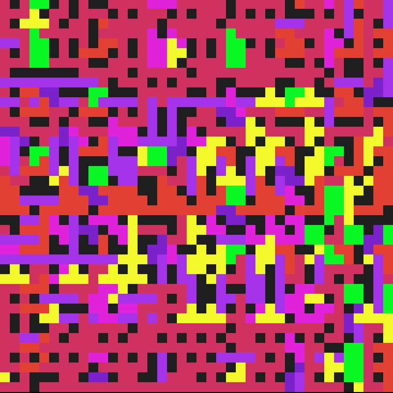 random.tetris #74 static NFT preview