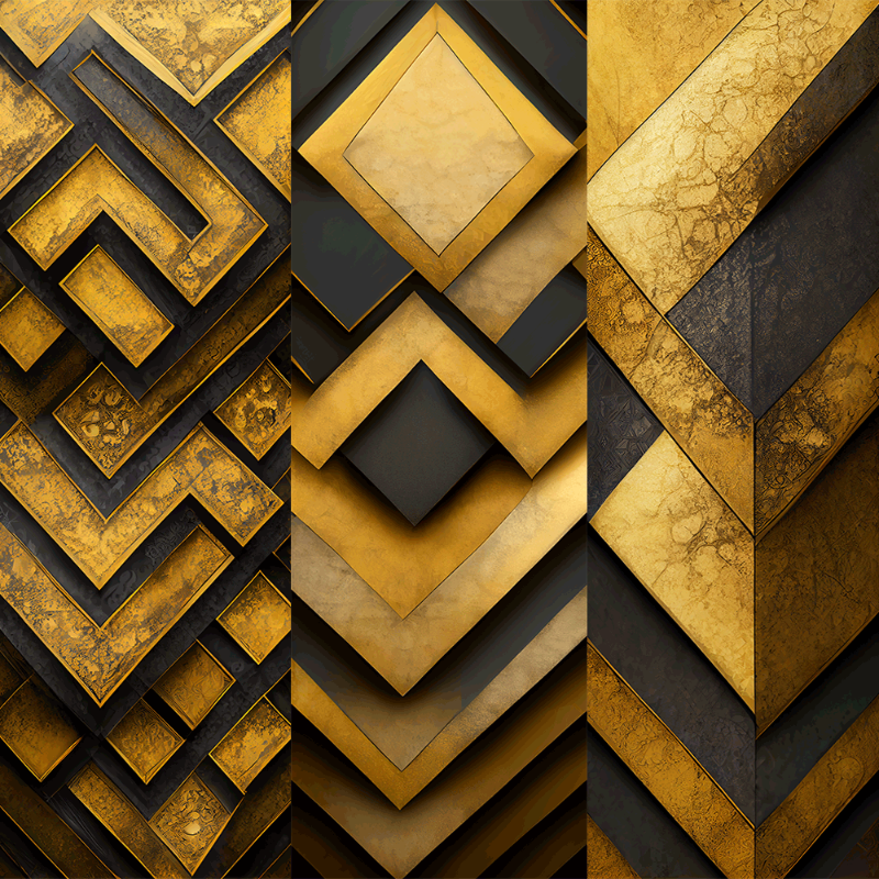 AI Gold #54 static token preview