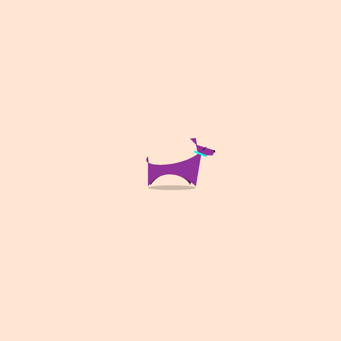 My lovely dog #275 static token preview