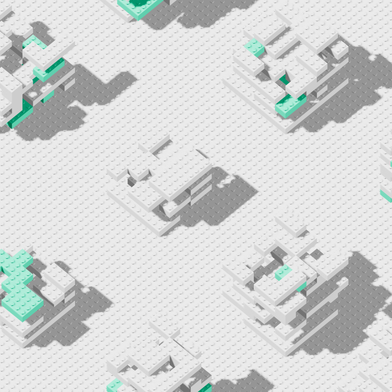 The Bricks I #46 static NFT preview