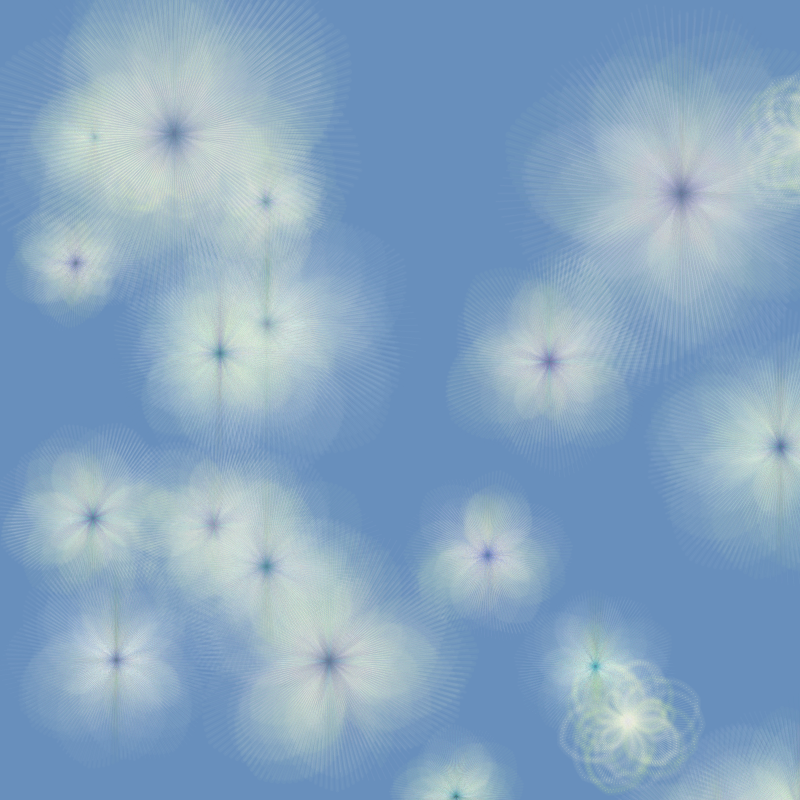 Fairy flower pattern #94 static token preview