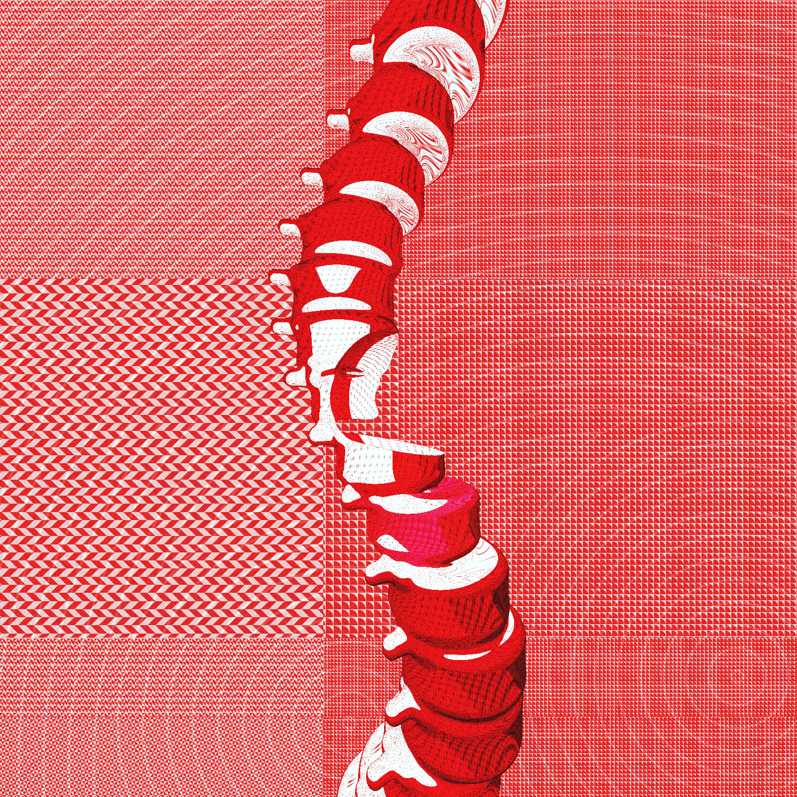 Long, Thin, Tubular Structure #160 static NFT preview