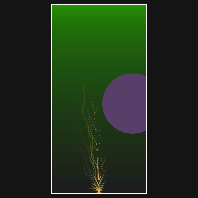 Cyber Tree Interpretation #55 static NFT preview