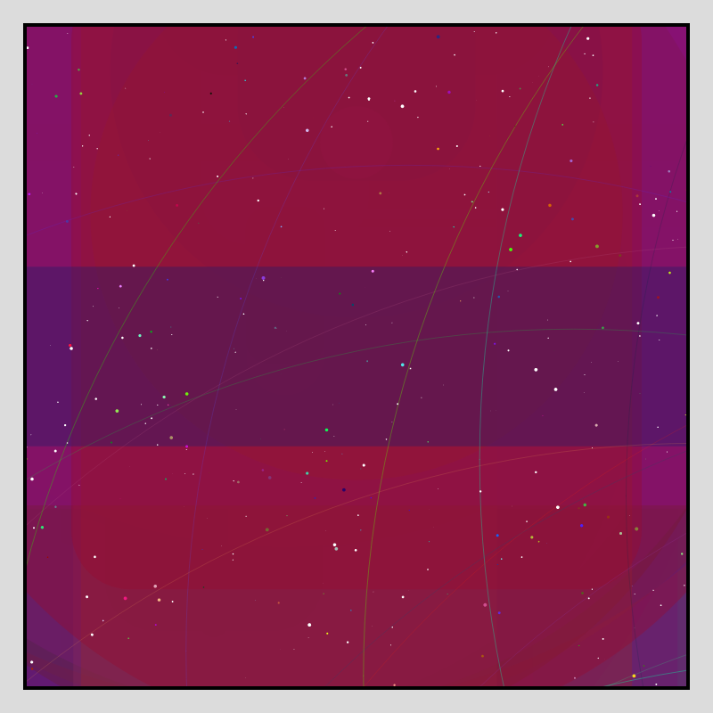 Color Field Starry B #28 static token preview