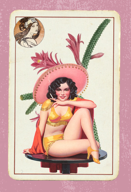 Paper Pinups v2 #40 static NFT preview