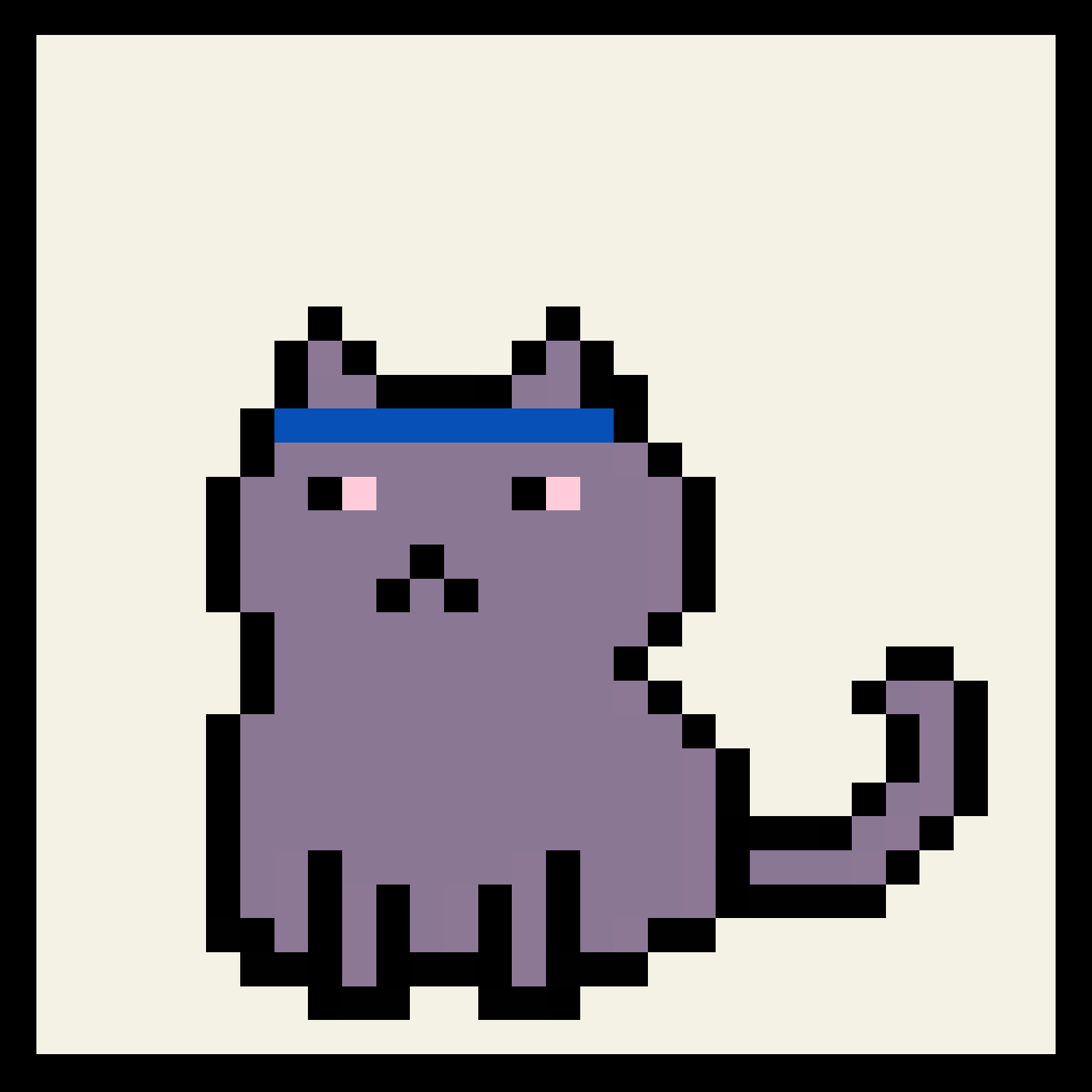 Lazy Kitties #1256 static token preview
