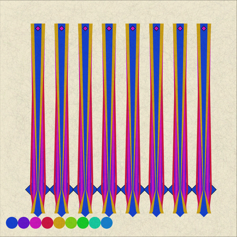 Polychromatic #191 static NFT preview