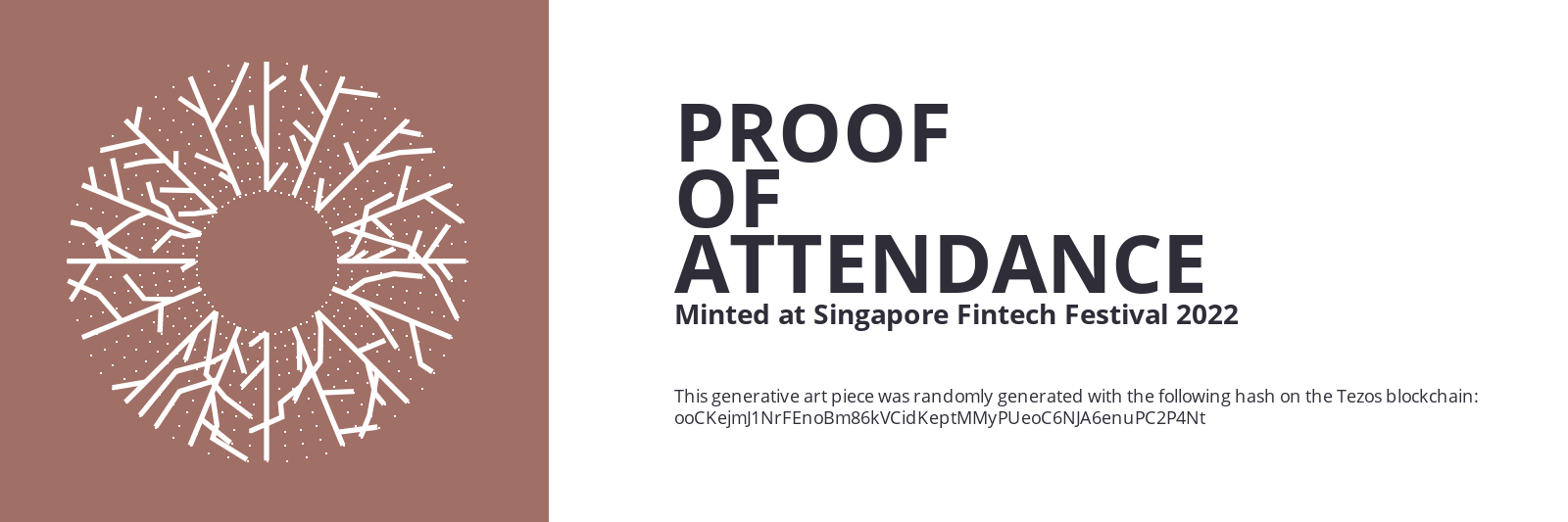 SFF2022 Proof of Attendance Token #508 static token preview